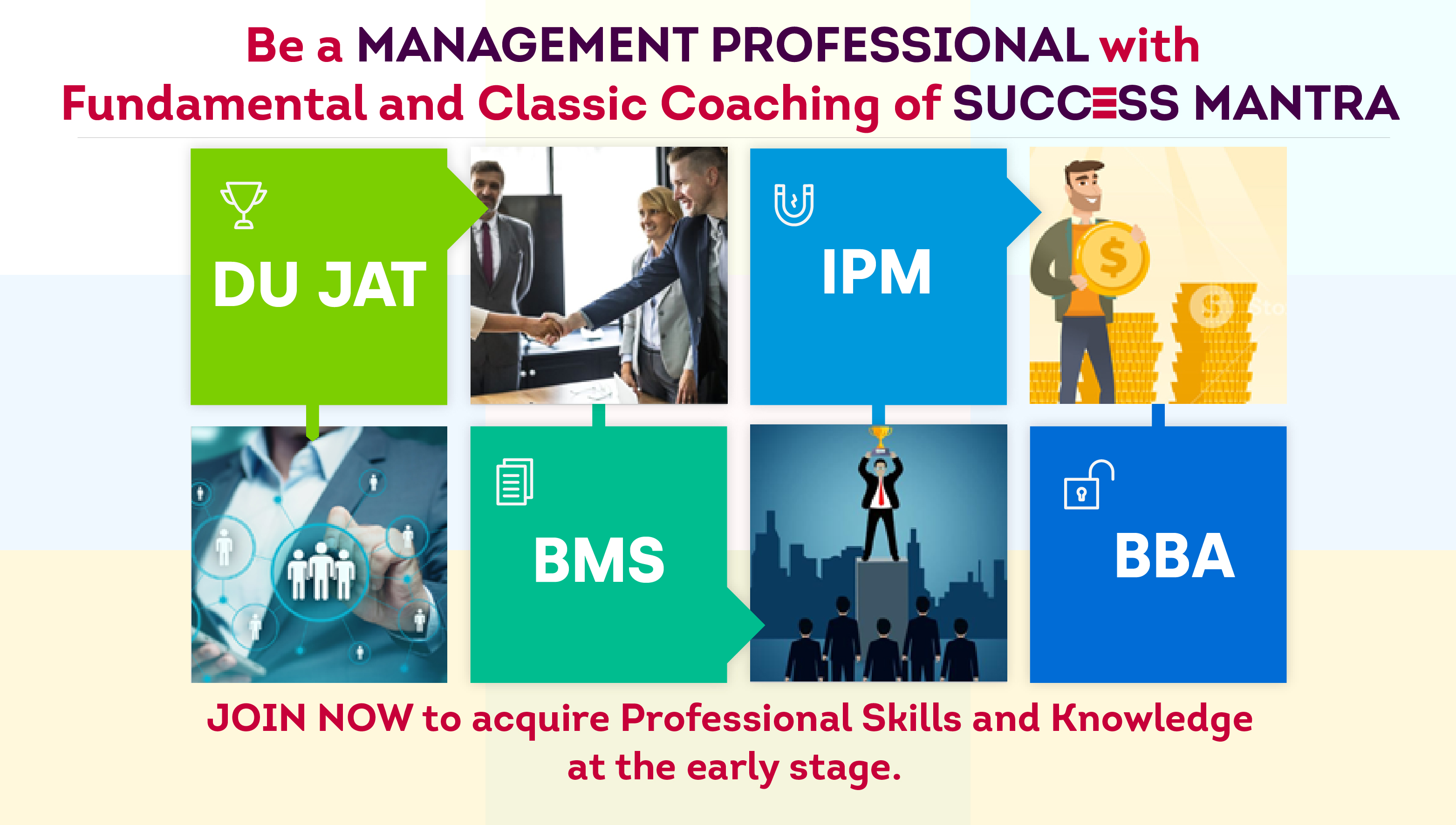 Be a management professional