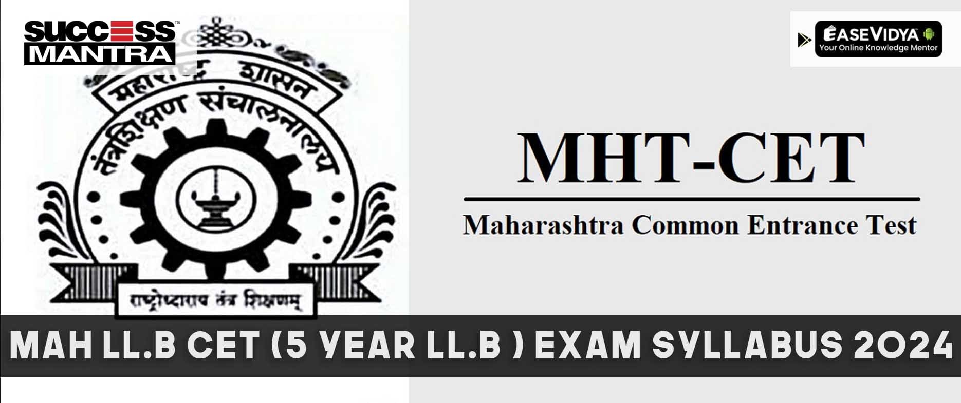 MAH LL.B (5 Year) Exam 2024 : Syllabus 