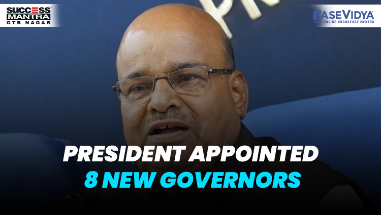 PRESIDENT APPOINTED 8 NEW GOVERNORS