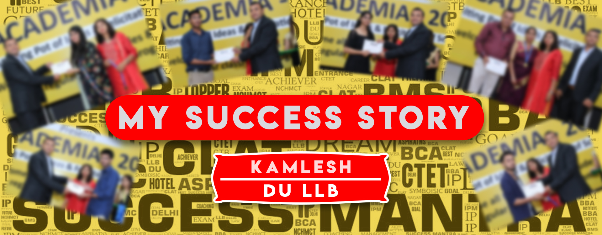 CLAT, AILET, DU LLB, Law Entrance Success Stories, Law Entrance Exam Toppers, Full Interview, Success Mantra Coaching Toppers and Rankers