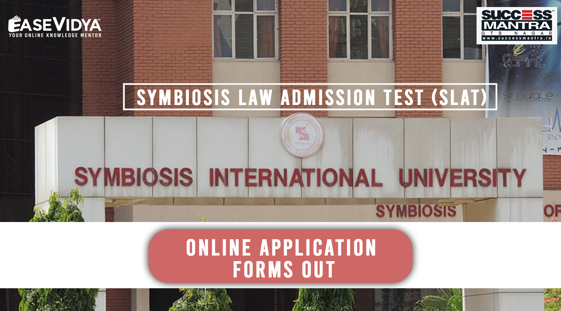 Symbiosis Law Admission Test SLAT 2020 Application Forms Out 