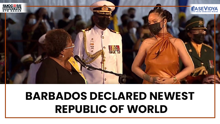BARBADOS DECLARED NEWEST REPUBLIC OF WORLD