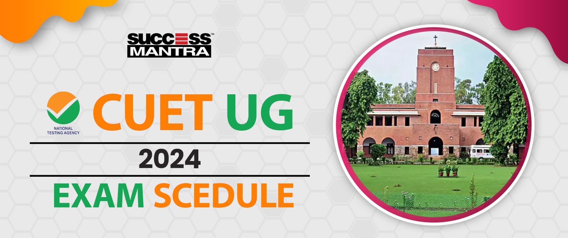 CUET UG EXAM SCHEDULE 