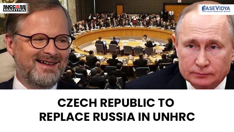 CZECH REPUBLIC TO REPLACE RUSSIA IN UNHRC