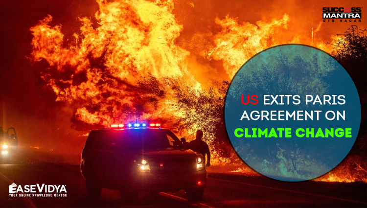 US EXITS PARIS AGREEMENT ON CLIMATE CHANGE