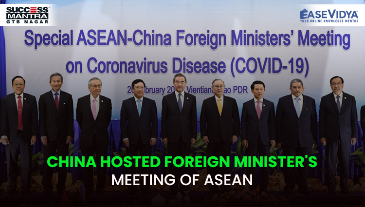 CHINA HOSTED FOREIGN MINISTER S MEETING OF ASEAN