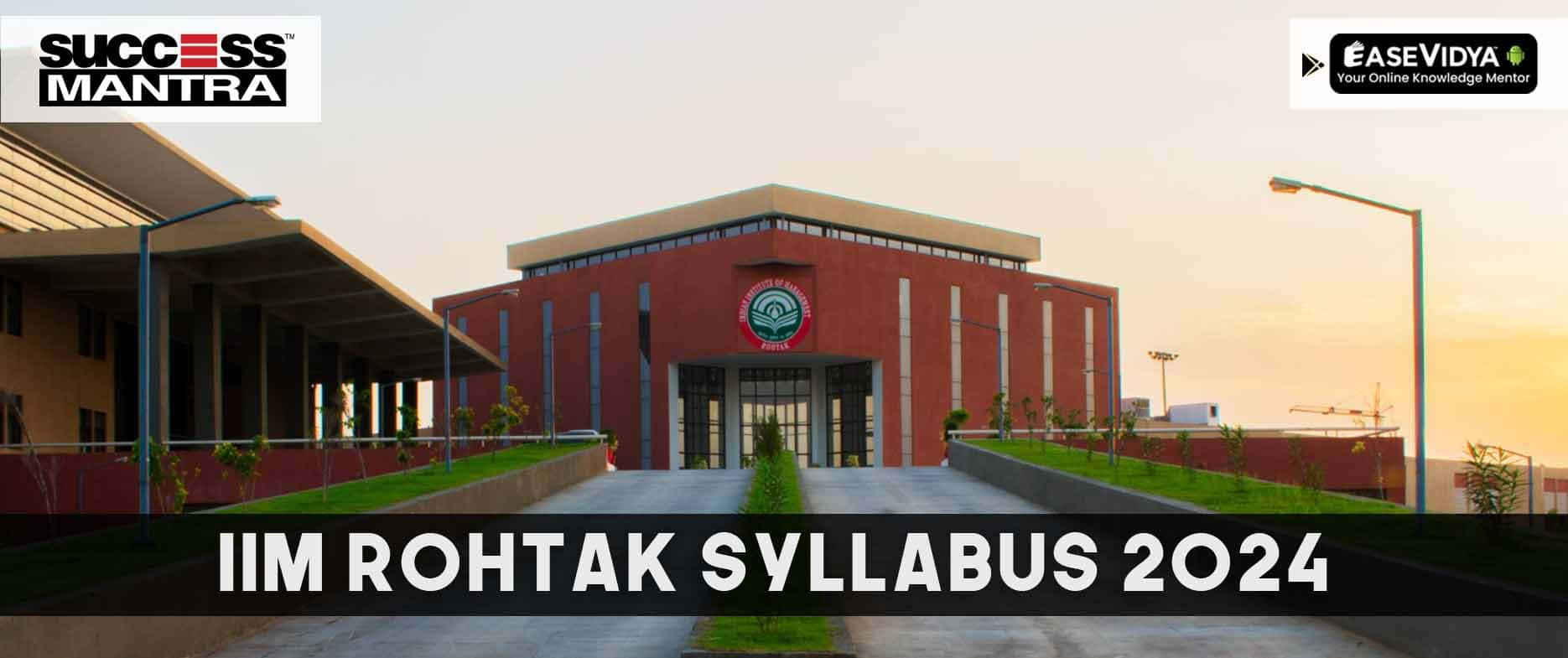 IIM Rohtak : IPMAT Exam Syllabus 