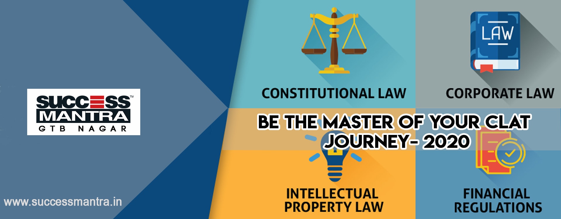 BE THE MASTER OF YOUR CLAT JOURNEY