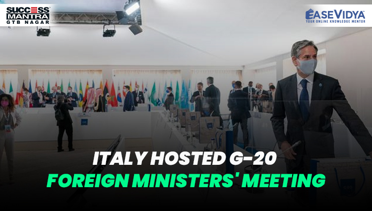 ITALY HOSTED G  20 FOREIGN MINISTERS MEETING
