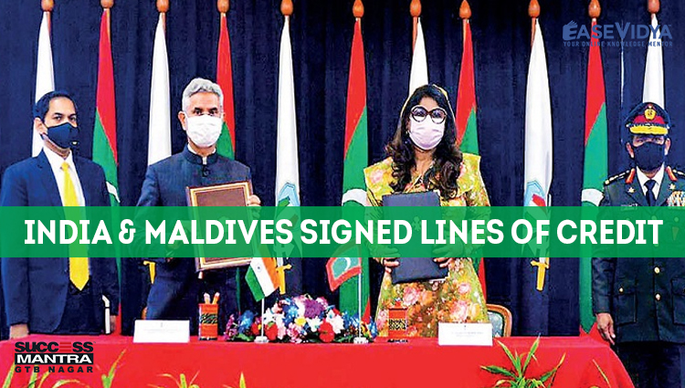 INDIA AND MALDIVES SIGNED LINES OF CREDIT