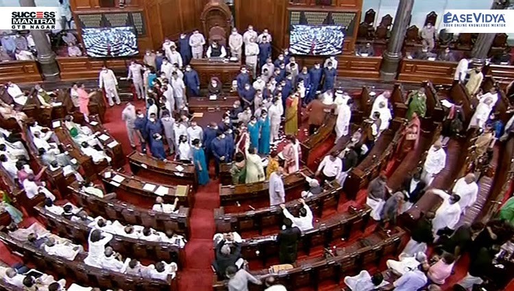 Disruption in Parliament, Read daily Article Editorials only on Success Mantra Blog 