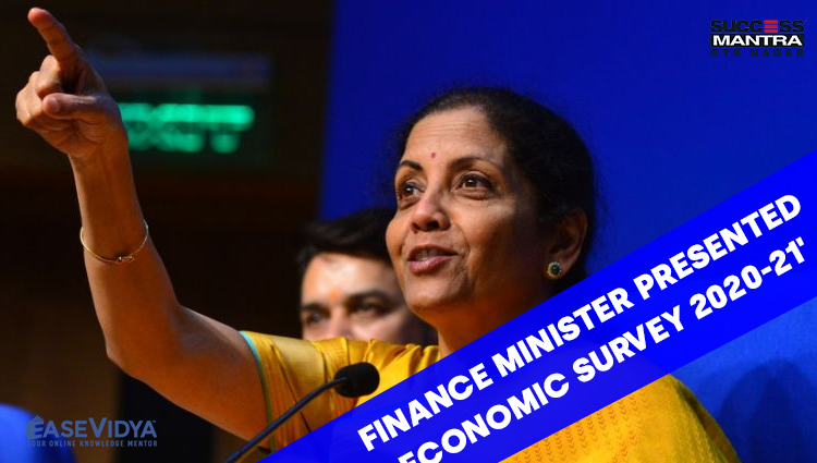 FINANCE MINISTER PRESENTED ECONOMIC SURVEY 2020 2021