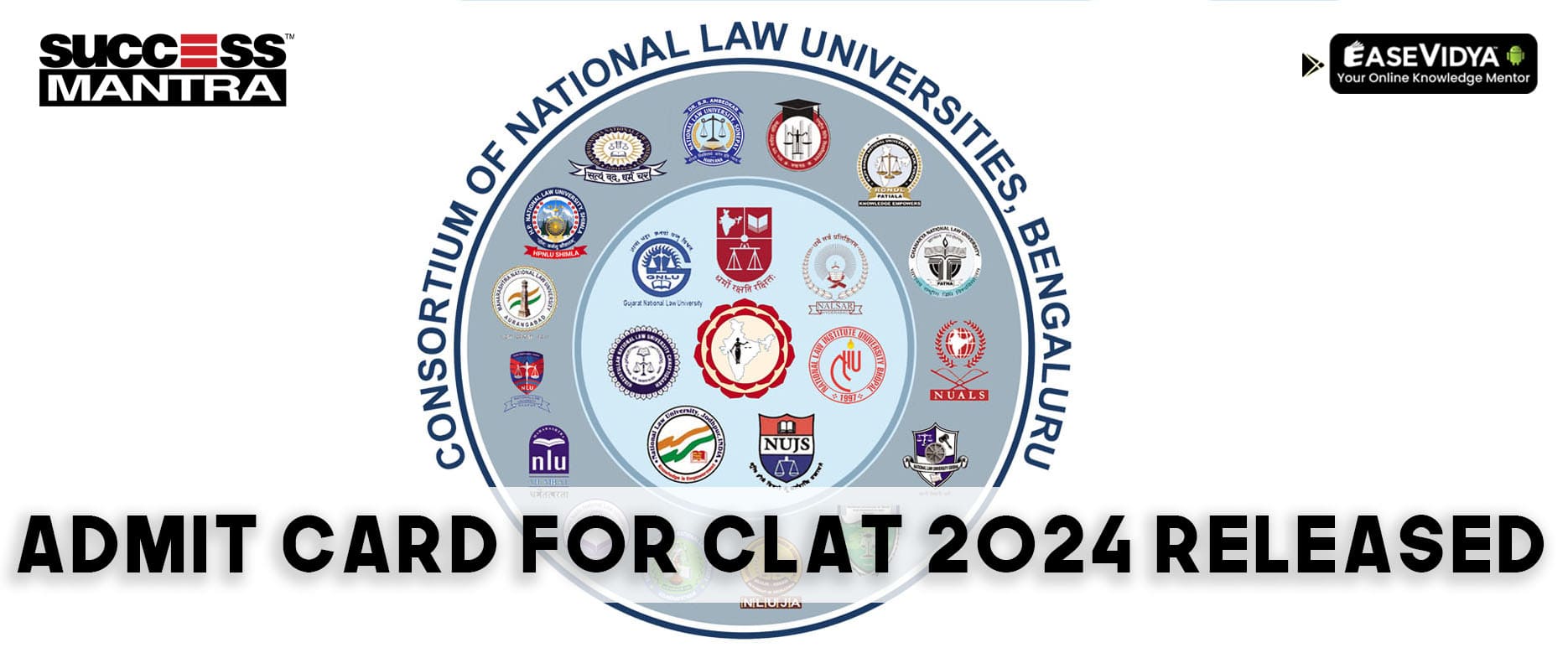 Admit Card for CLAT 2024 released