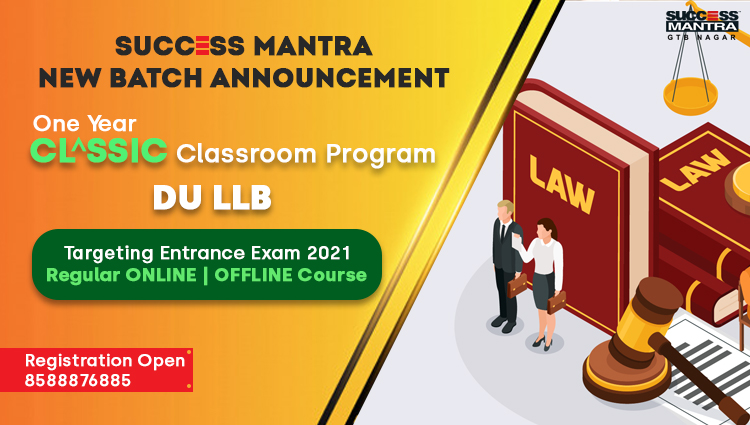 DU LLB 2023 CLASSIC Course New Batch Announcement