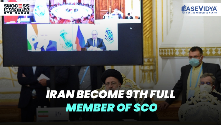 IRAN BECOME 9TH FULL MEMBER OF SCO