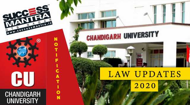 CHANDIGARH UNIVERSITY COMPLETE LAW UPDATES 2020