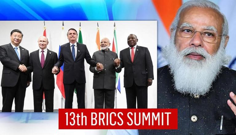 INDIA CHAIRED 13TH BRICS SUMMIT 2021