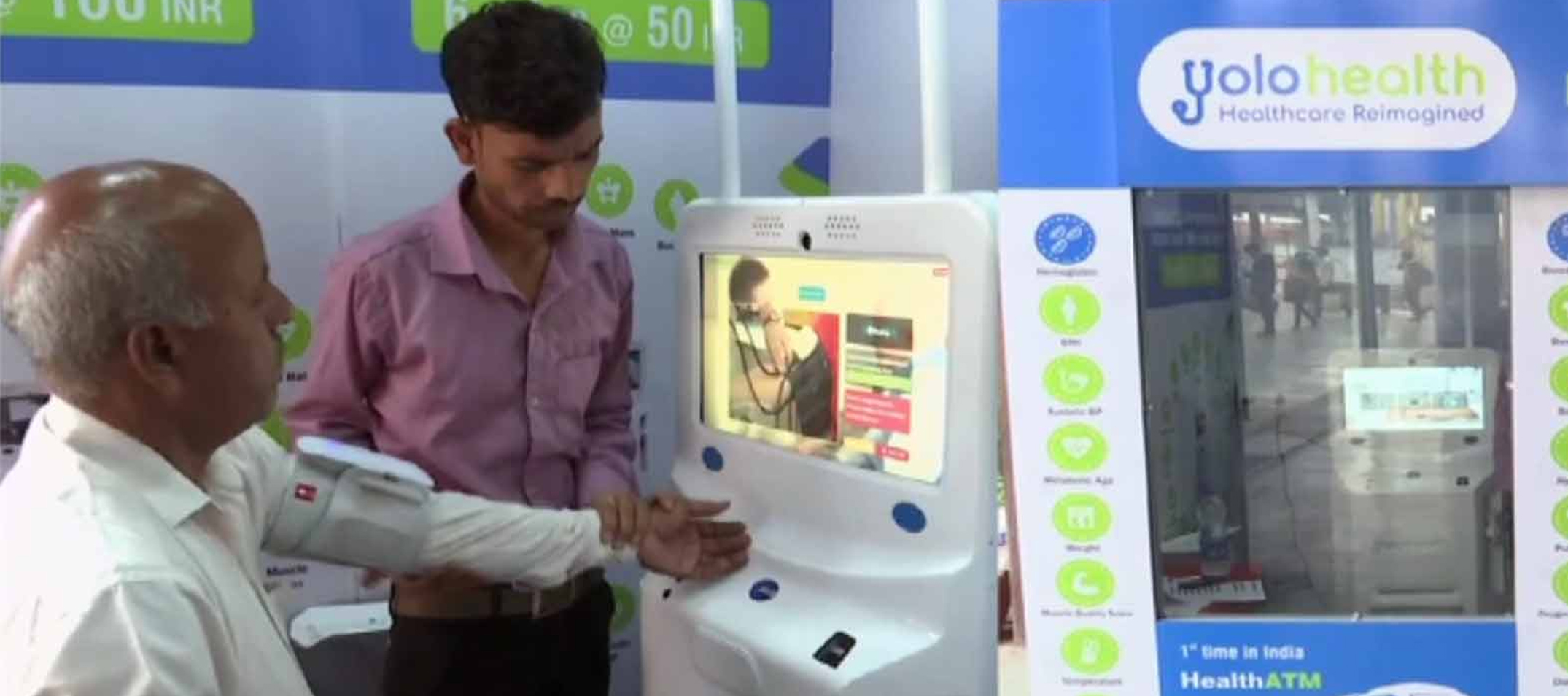 In a first, Health ATM installed at Lucknow railway station