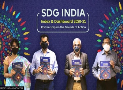 NITI AAYOG RELEASED 3RD SDG INDIA INDEX