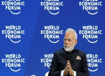 PM MODI ADDRESSED WORLD ECONOMIC FORUM