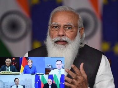 PM MODI PARTICIPATED IN INDIA-EU LEADER'S MEETING