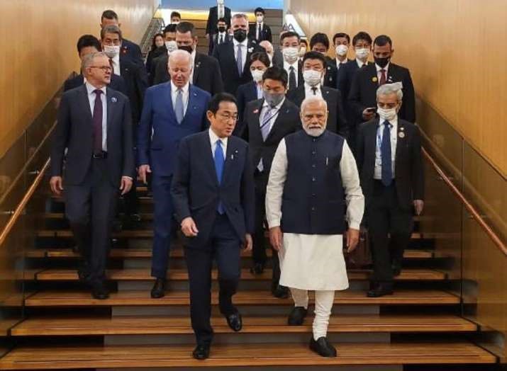PM MODI IN TOKYO FOR QUAD SUMMIT