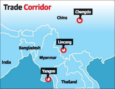 CHINA'S NEW SEA ROAD-RAIL LINK TO INDIAN OCEAN