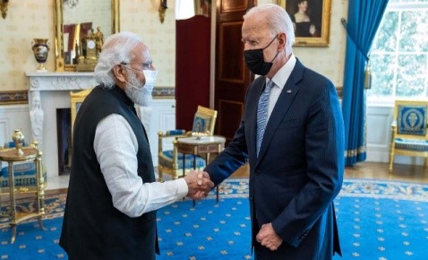 INDIA INVITED AT BIDEN'S DEMOCRACY SUMMIT