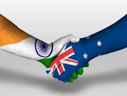 1ST EVER 2+2 MINISTERIAL DIALOGUE B/W INDIA & AUSTRALIA