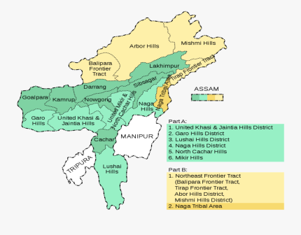 BACKGROUND OF ASSAM-MIZORAM BORDER DISPUTE