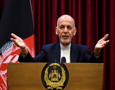 ASHRAF GHANI STEPS DOWN AS TALIBAN TAKES CONTROL