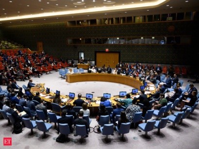 INDIA TOOK OVER PRESIDENCY OF UNSC